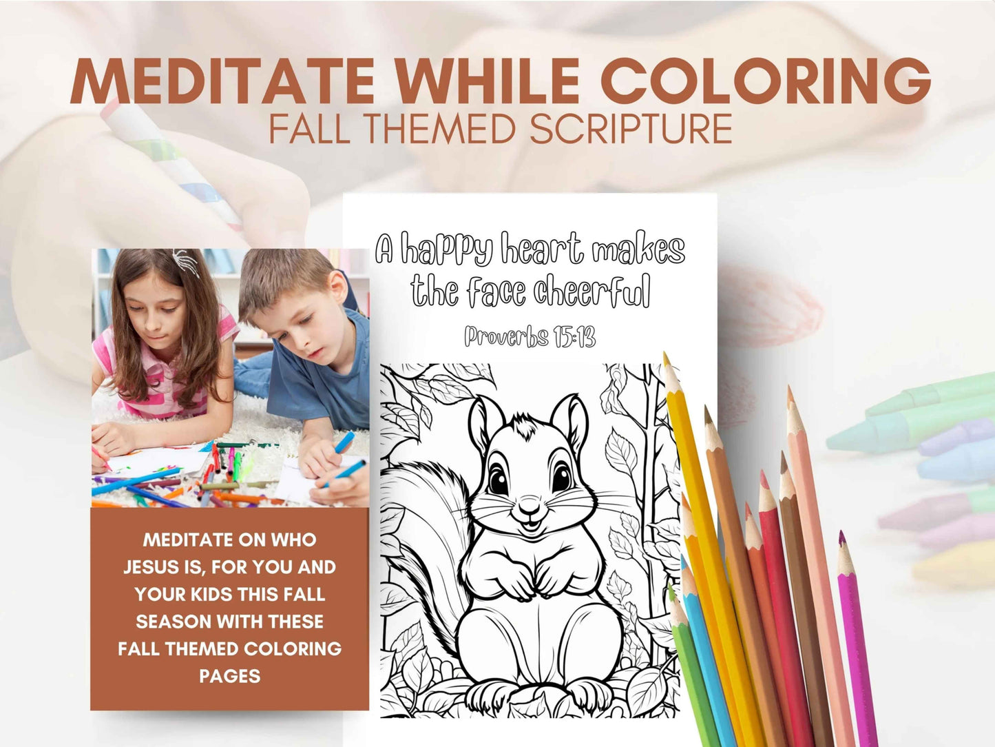 15 Fall Sunday School Coloring Pages