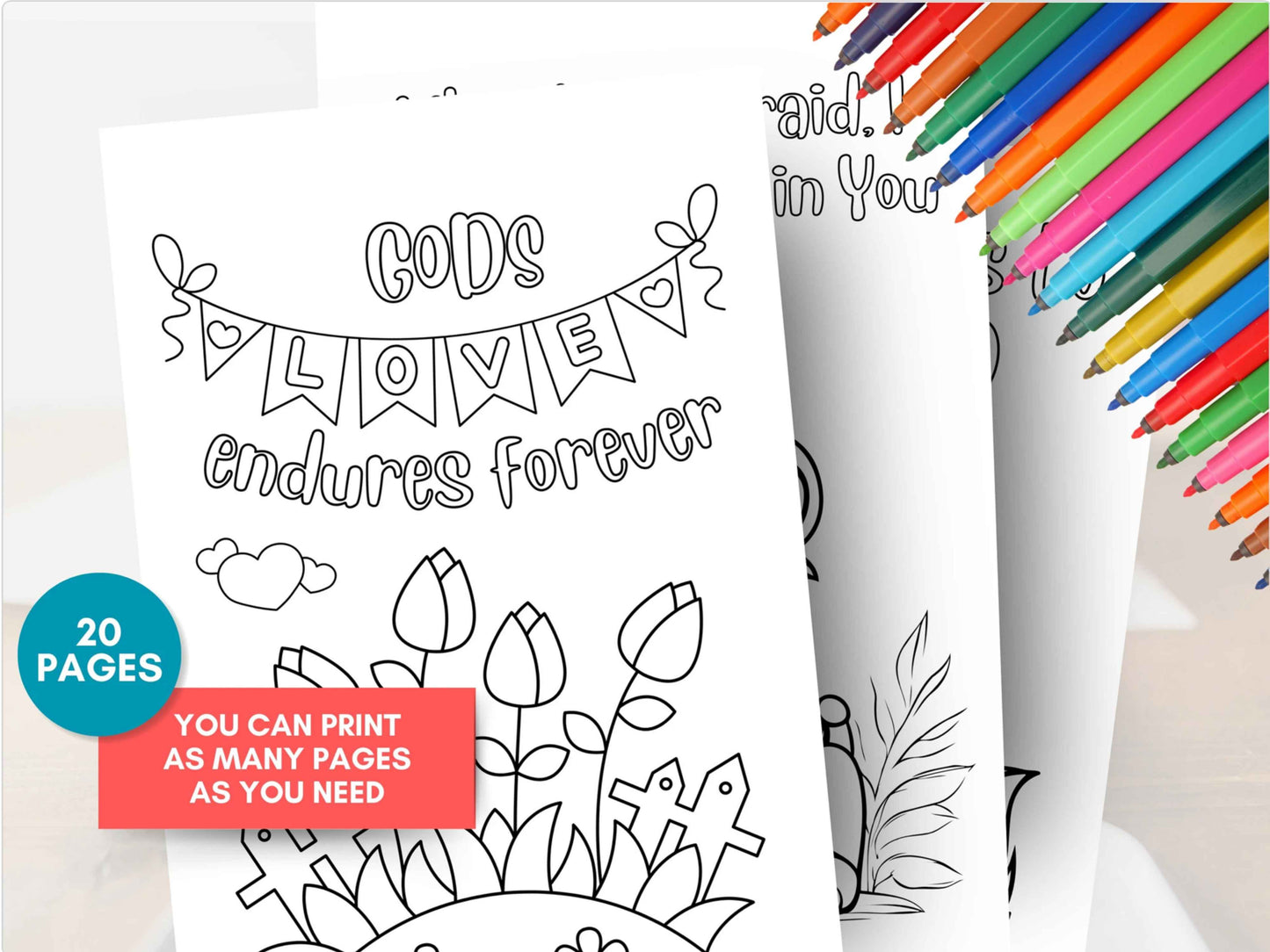 20 Sunday School Coloring Pages