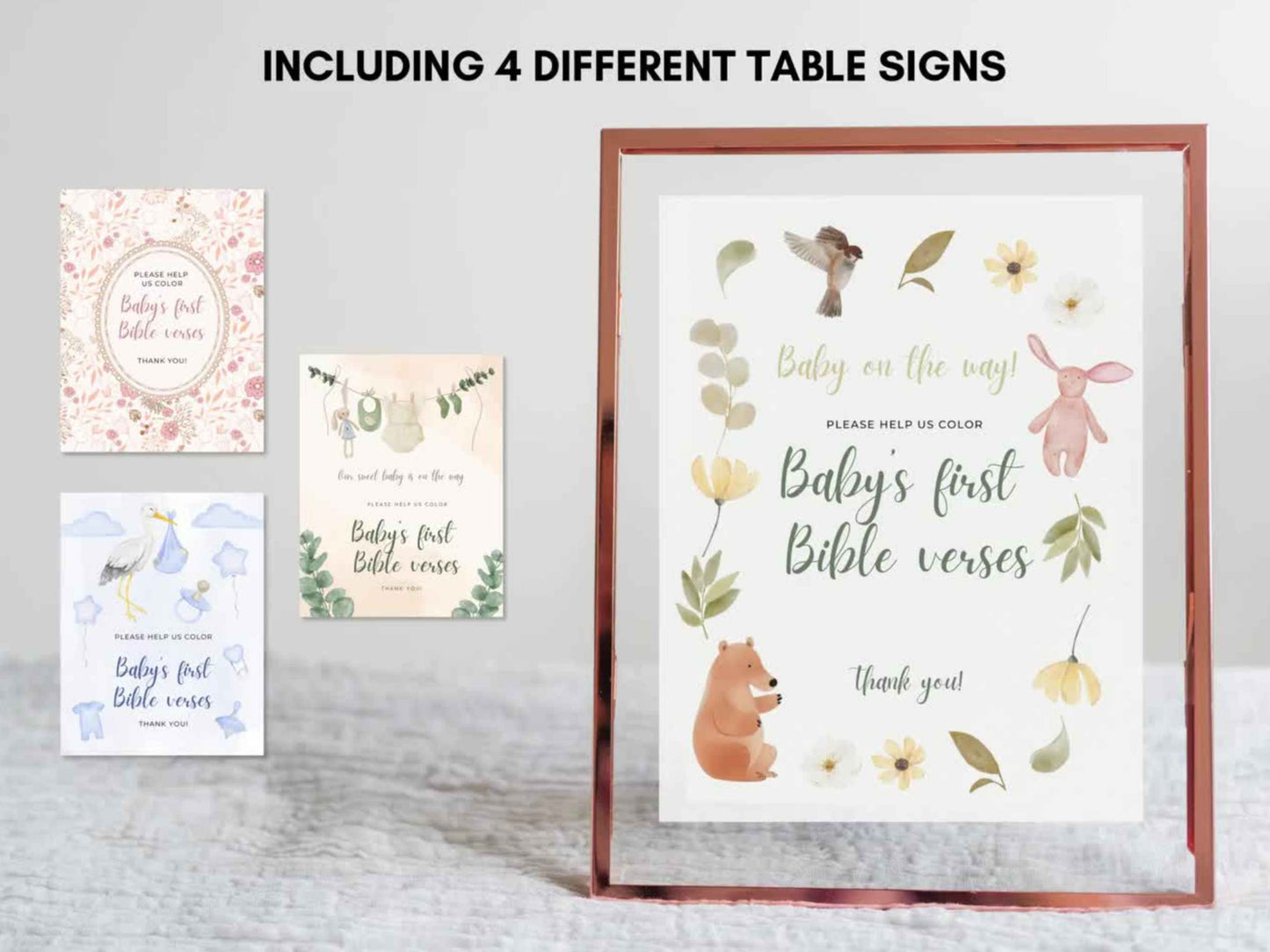 Christian Baby Shower Game or Activity