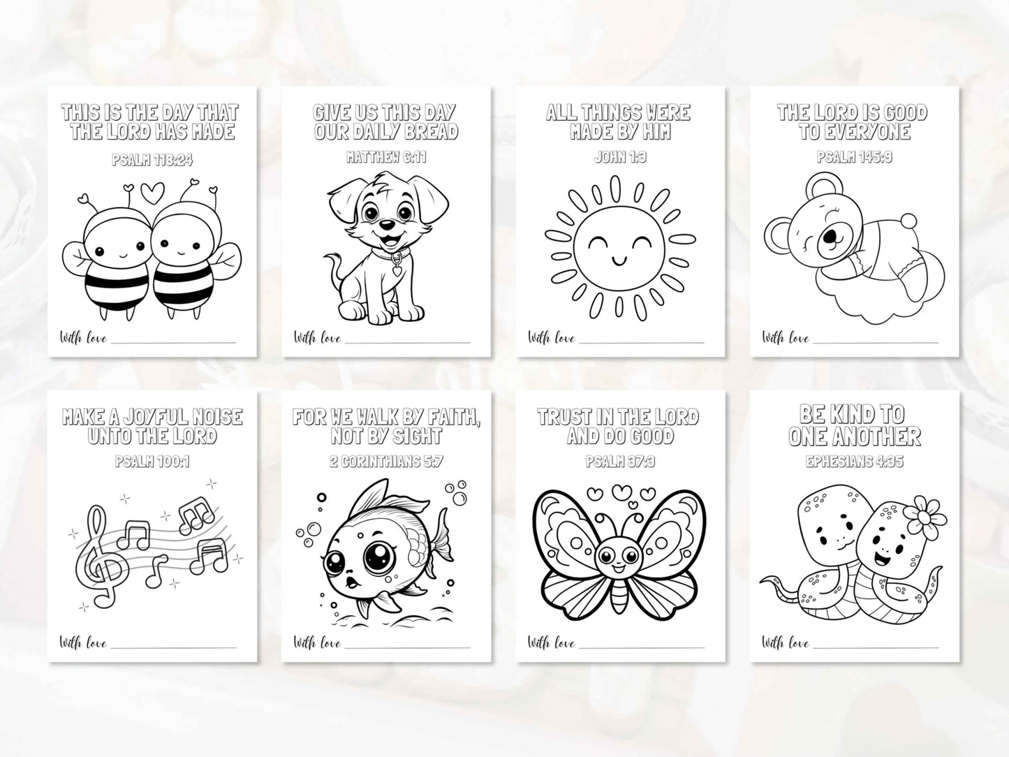 Christian Baby Shower Game or Activity