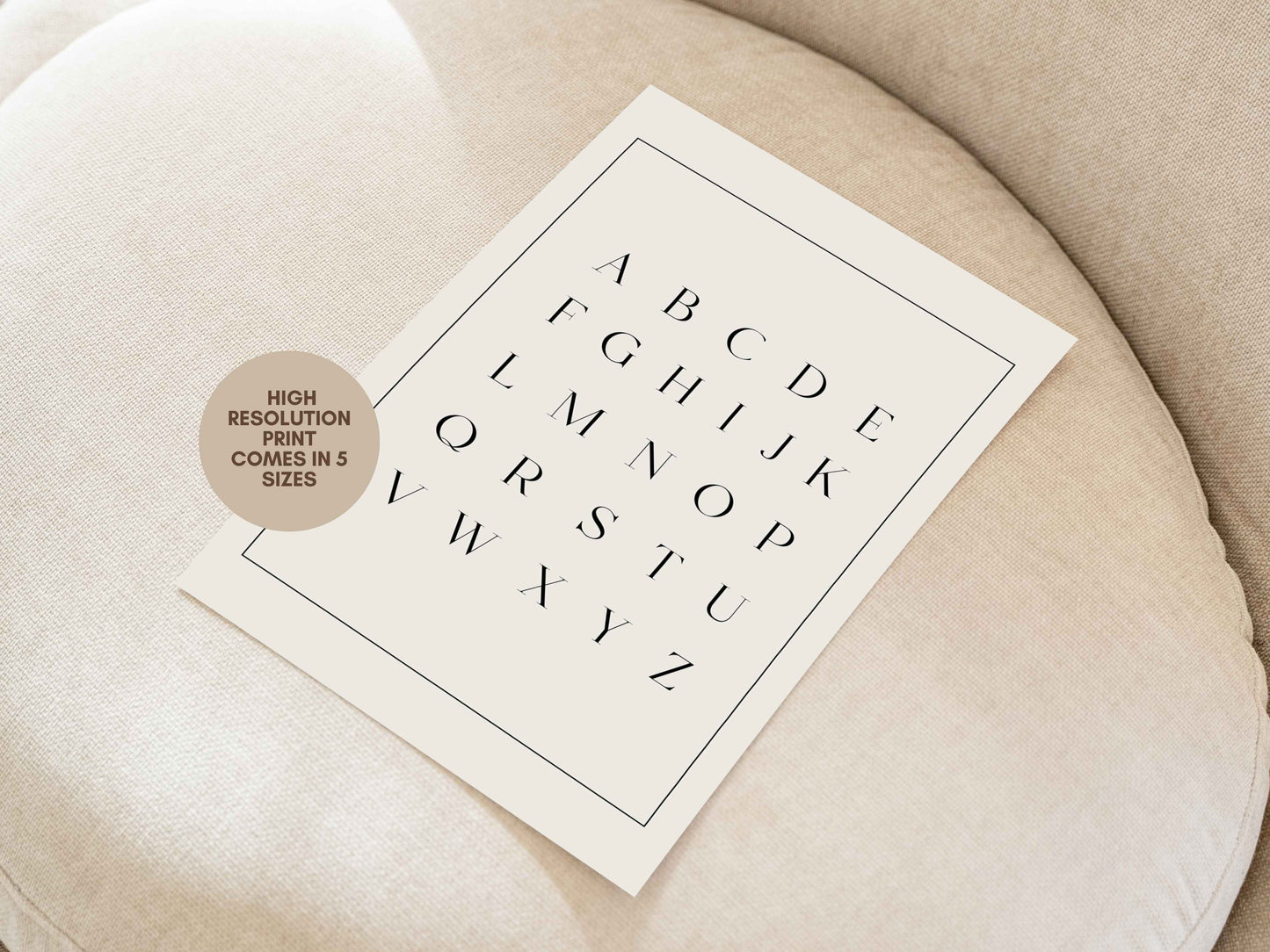 Coastal Scripture Gallery Wall - Set of 5 Nursery Prints