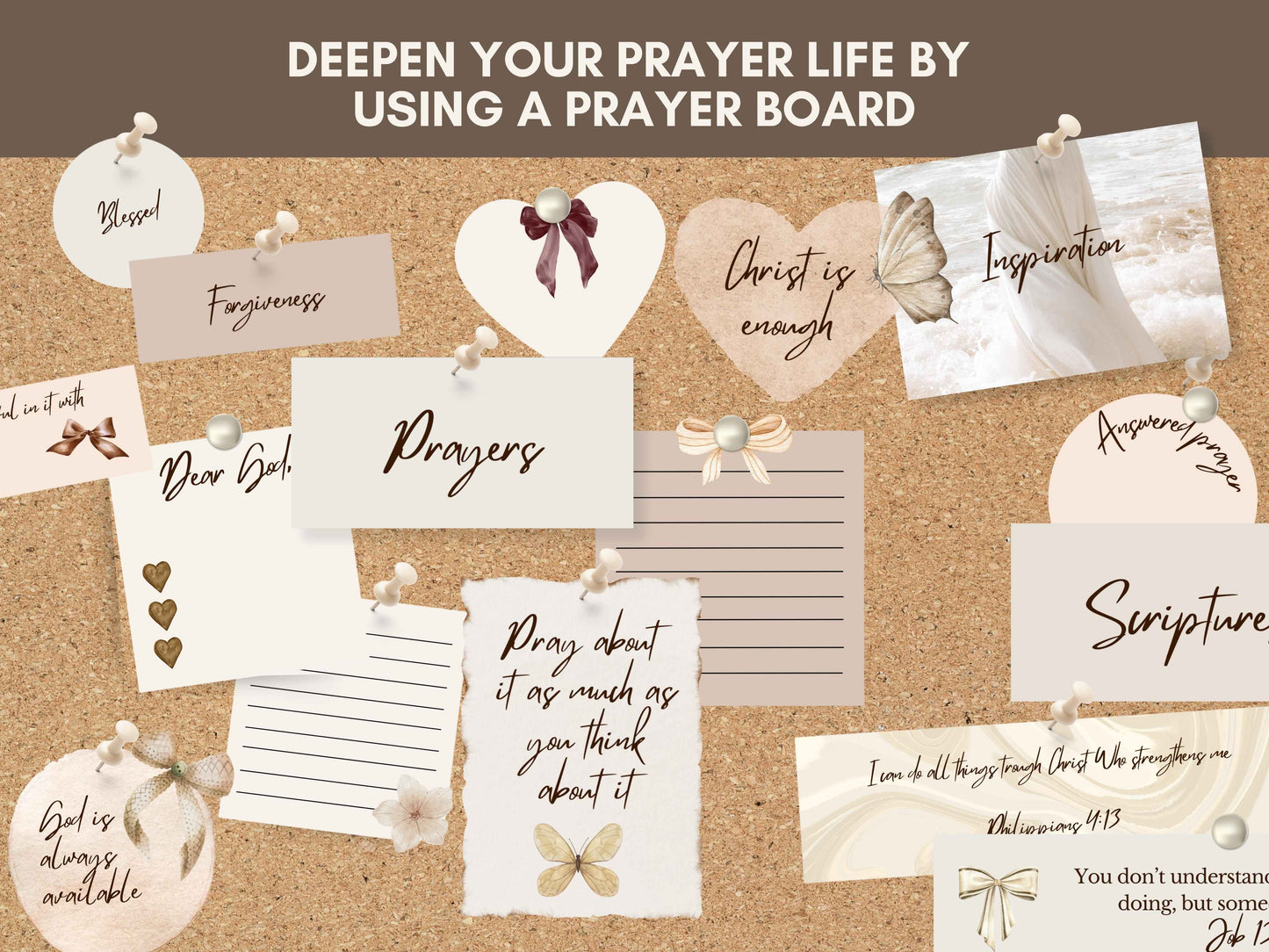 Prayer Board Kit - The Boho Edition