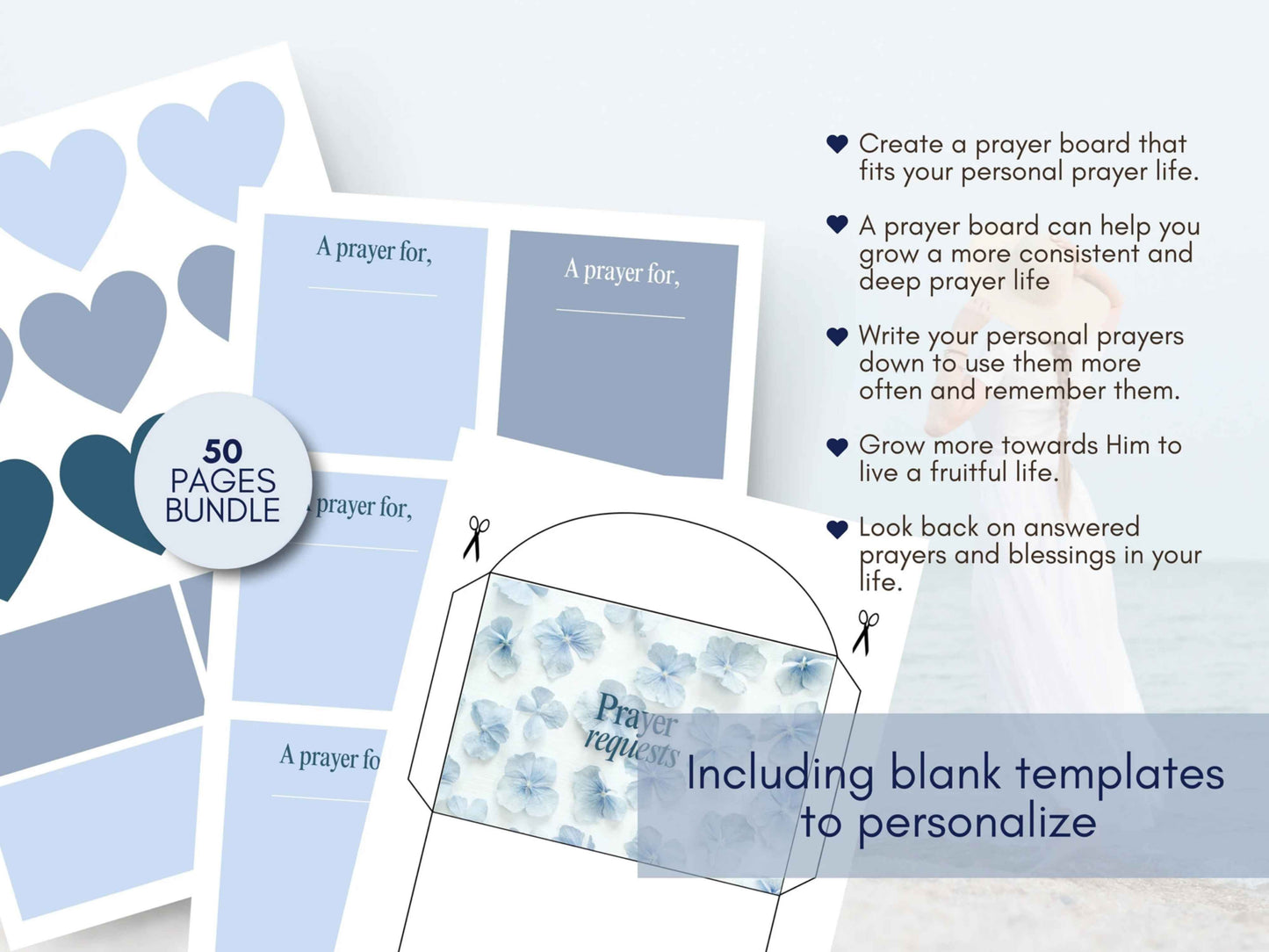 Prayer Board Kit - The Blue Edition