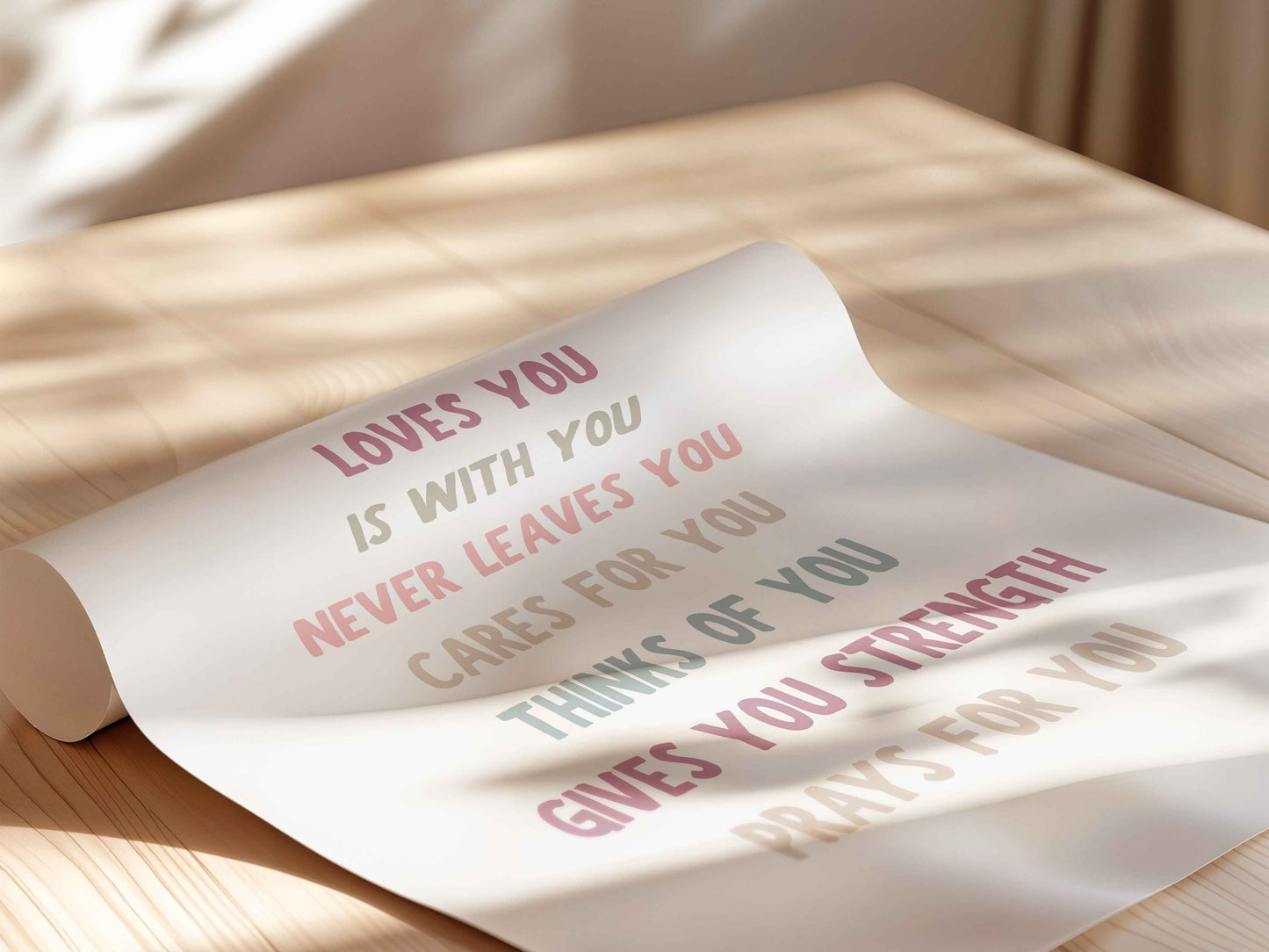 Christian Affirmation Poster for Kids | Inspirational Classroom Decor
