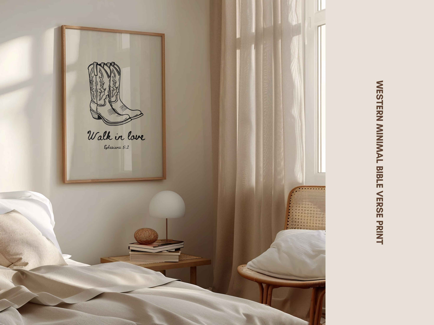 Walk in Love - Ephesians 5:2 Printable Scripture Print