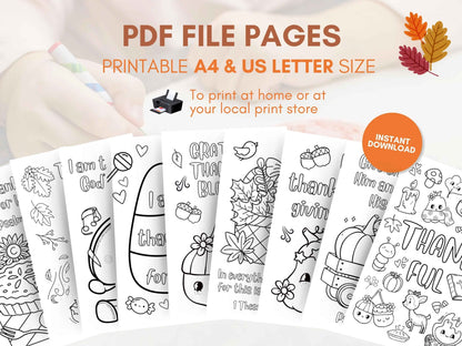 20 Christian Thanksgiving Coloring Pages for Kids