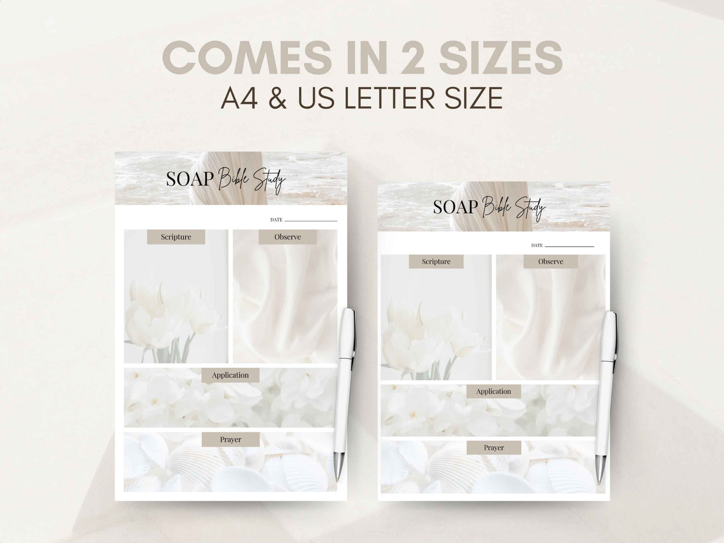 Soap Bible Study Verse Mapping Template