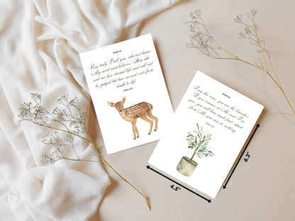 52 Scripture Memorization Cards