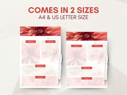 Soap Bible Study Template