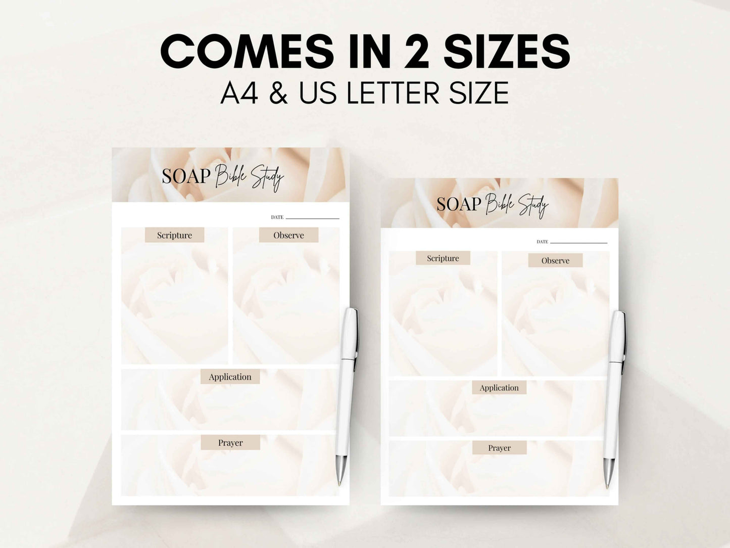 Soap Bible Study Template