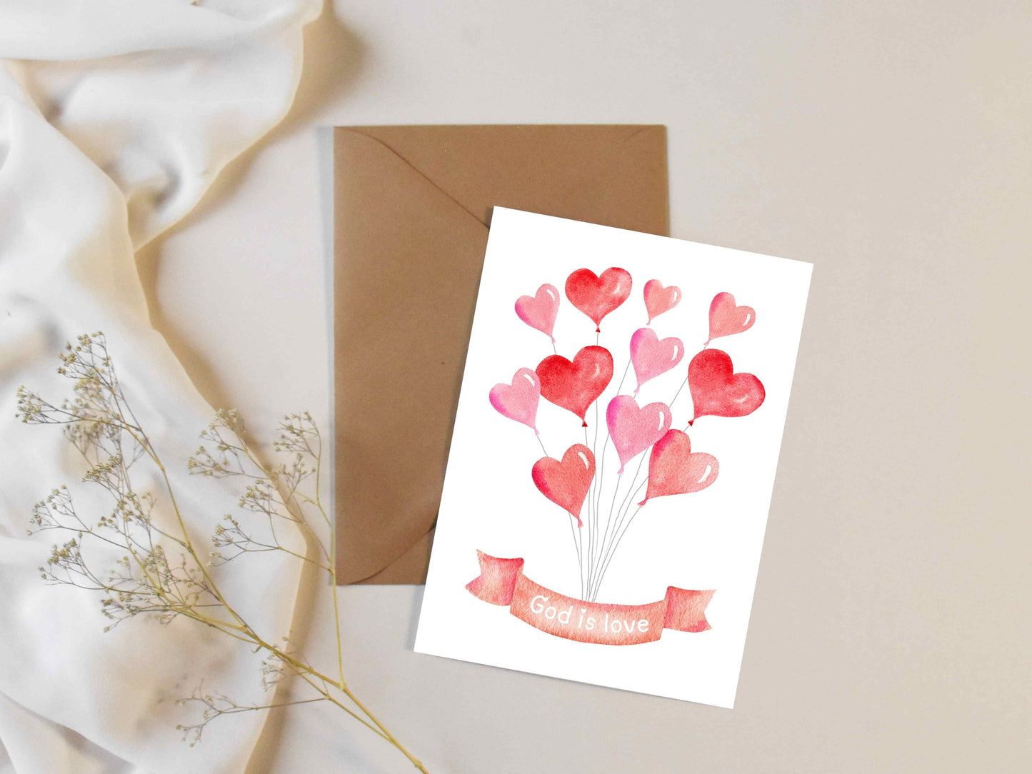 Christian Bible Verse Valentine Cards Set