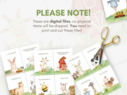 24 Learn How To Pray Cards for Kids - Cute Farm