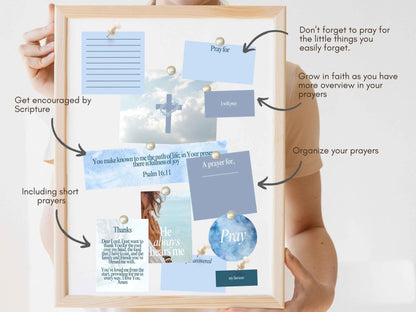 Prayer Board Kit - The Blue Edition