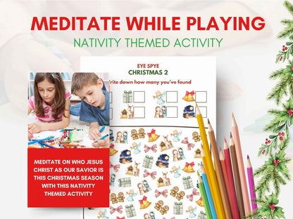 Christmas Eye Spy Activity Pages