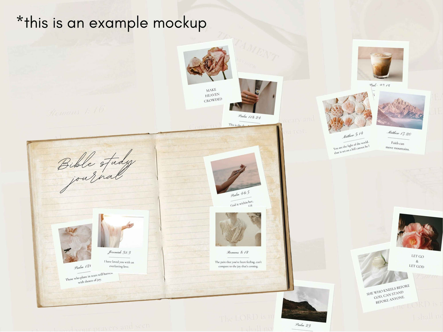 Faith Labels Digital - Christian Scripture Cards