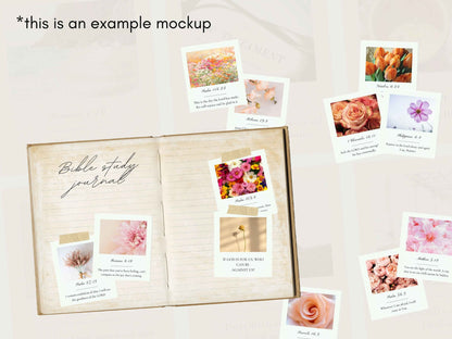 Floral Faith Digital Bible Verse Cards