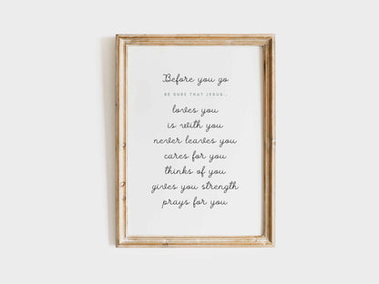 Christian Affirmation Poster for Kids | Inspirational Classroom Decor